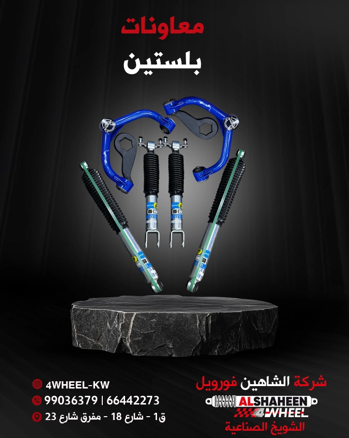 تركيب معاونات بلستين